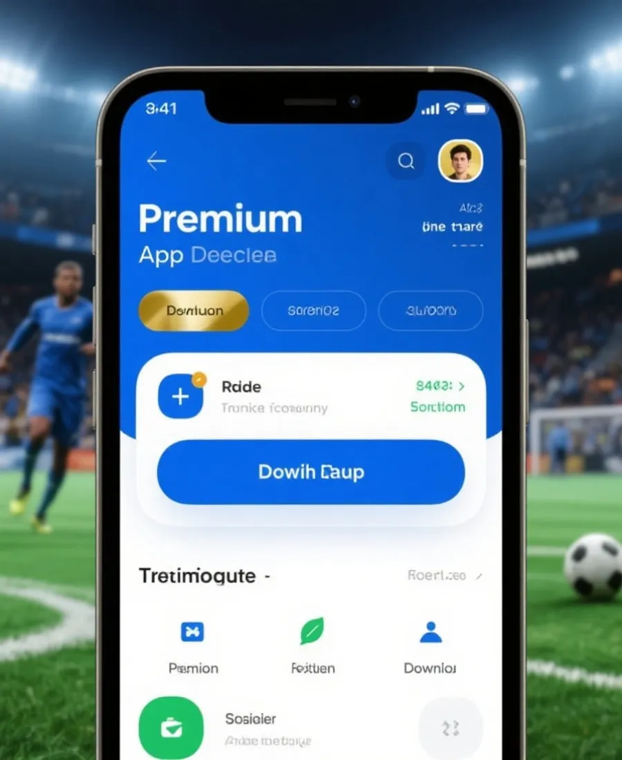 WCGO世界杯官方应用分发节点移动端下载界面展示