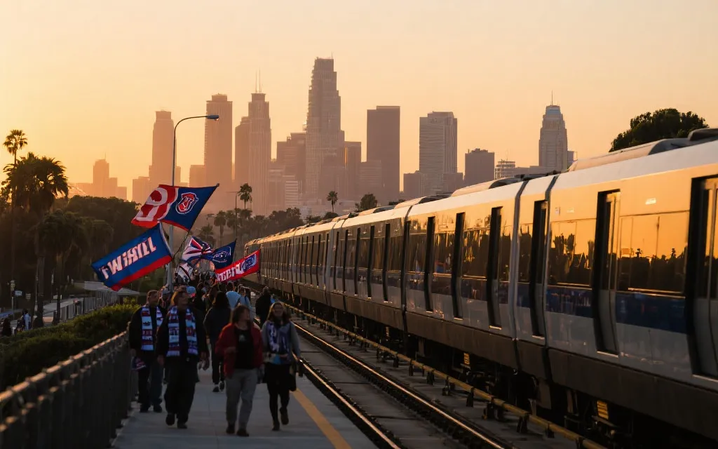 2026世界杯洛杉矶交通攻略：在看球狂欢与低碳出行之间，找到你的绿色路线